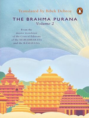 cover image of Brahma Purana Volume 2